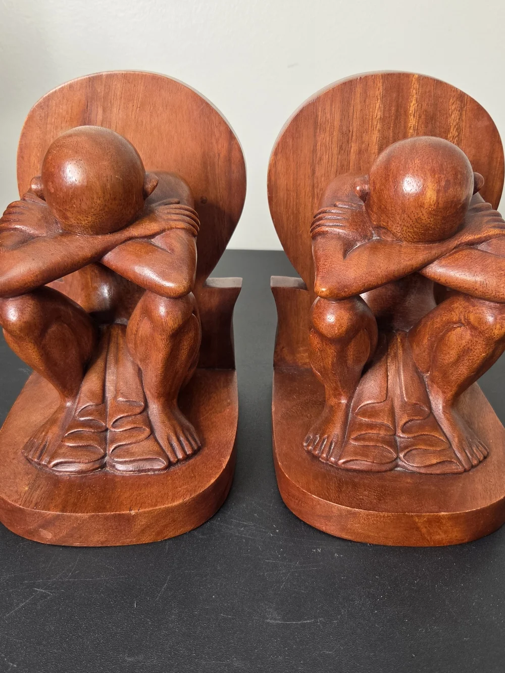 Novica Collection By Wayan Rendah Wooden Sculpture Bookends - Big!